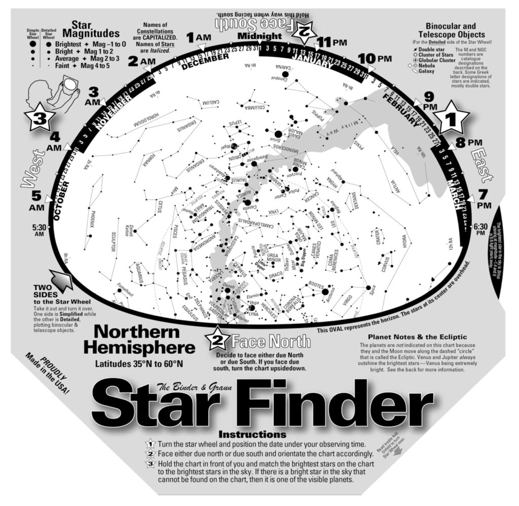 find constellations with this large, durable Star Finder